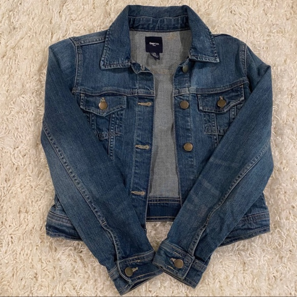Gap Girls Long Sleeve Jean Jacket